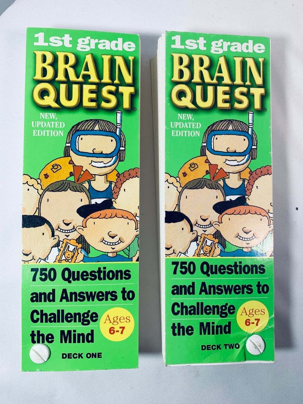 Brain Quest Decks 1&2 First Grade
